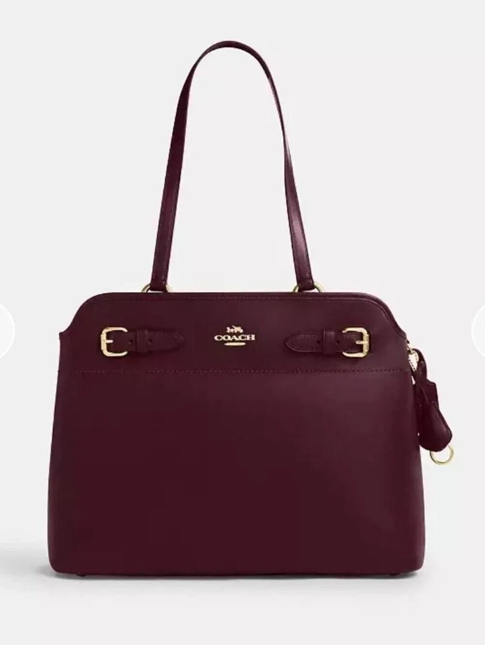 NWT B7-010 Coach Easton Tote Bag CCZ07 Dark Wine